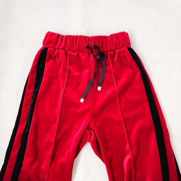 Storets Red Velvet Sideline Pants - Picture 7 of 7